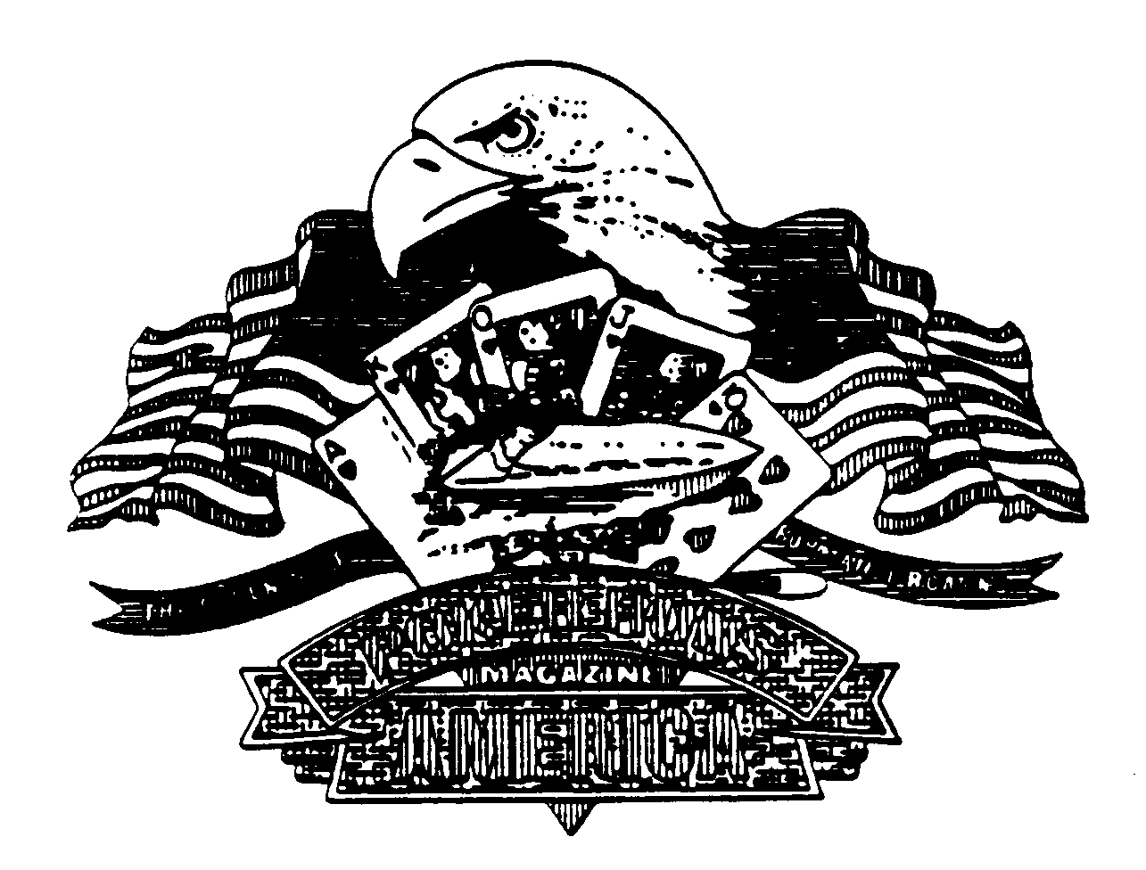 Trademark Logo POKER RUNS AMERICA MAGAZINE