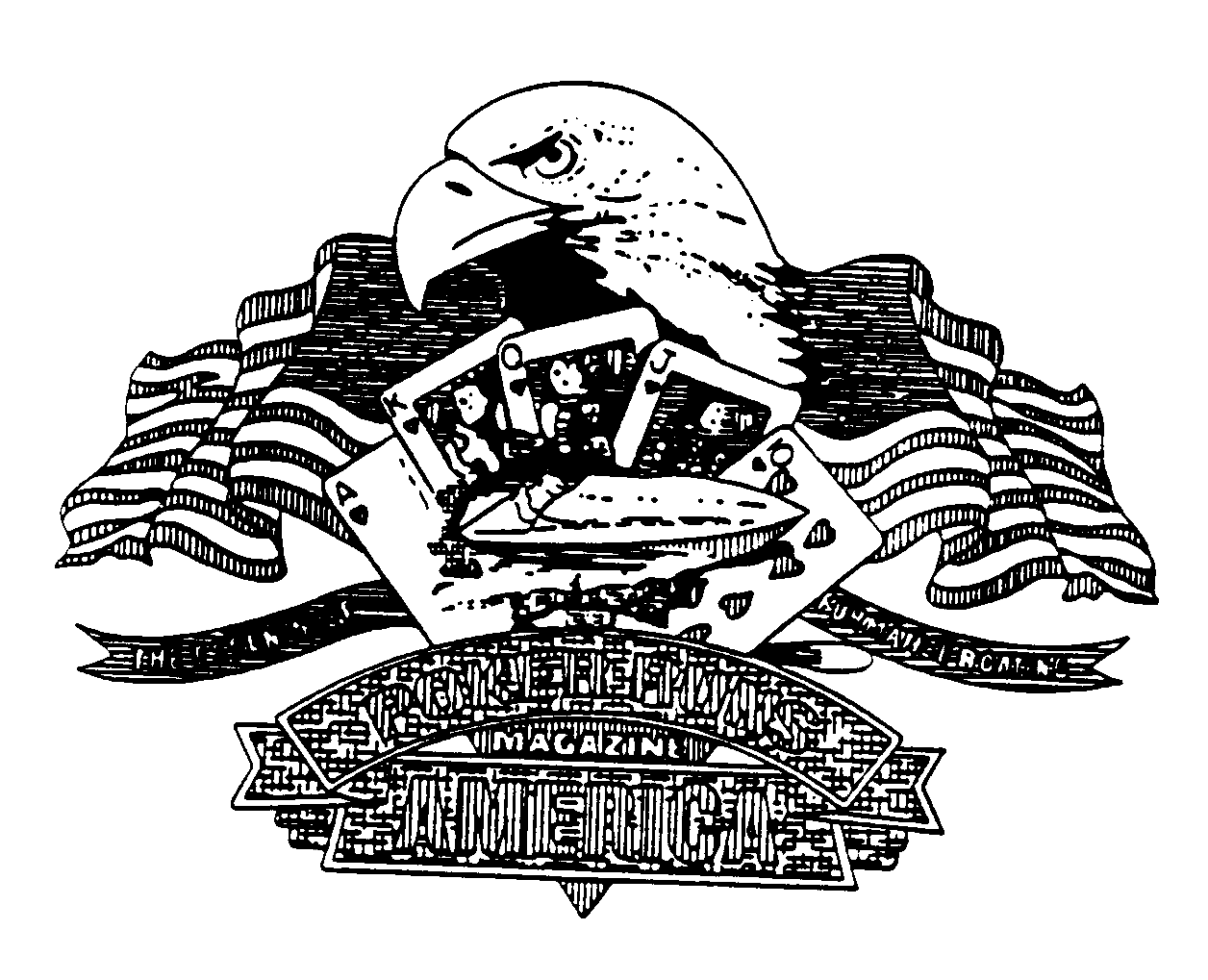 Trademark Logo POKER RUNS AMERICA MAGAZINE