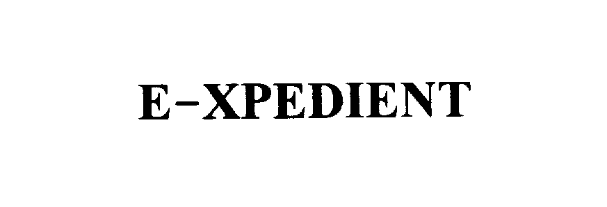 Trademark Logo E-XPEDIENT