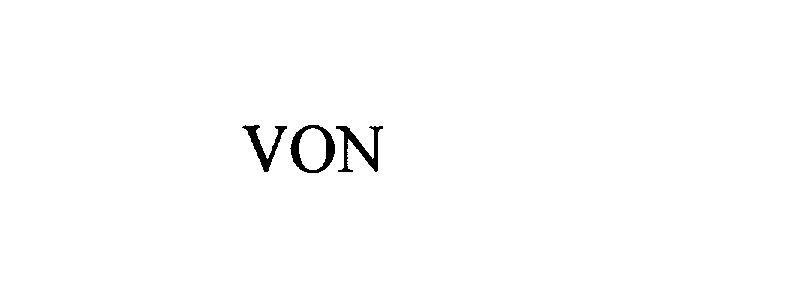 Trademark Logo VON