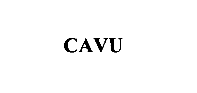 Trademark Logo CAVU