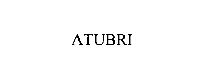 Trademark Logo ATUBRI
