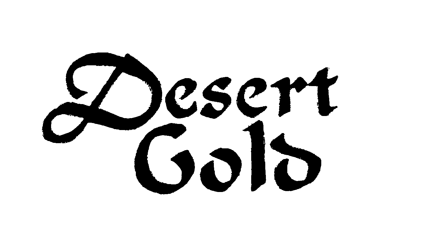 Trademark Logo DESERT GOLD