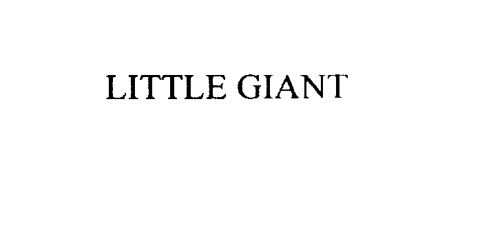 LITTLE GIANT