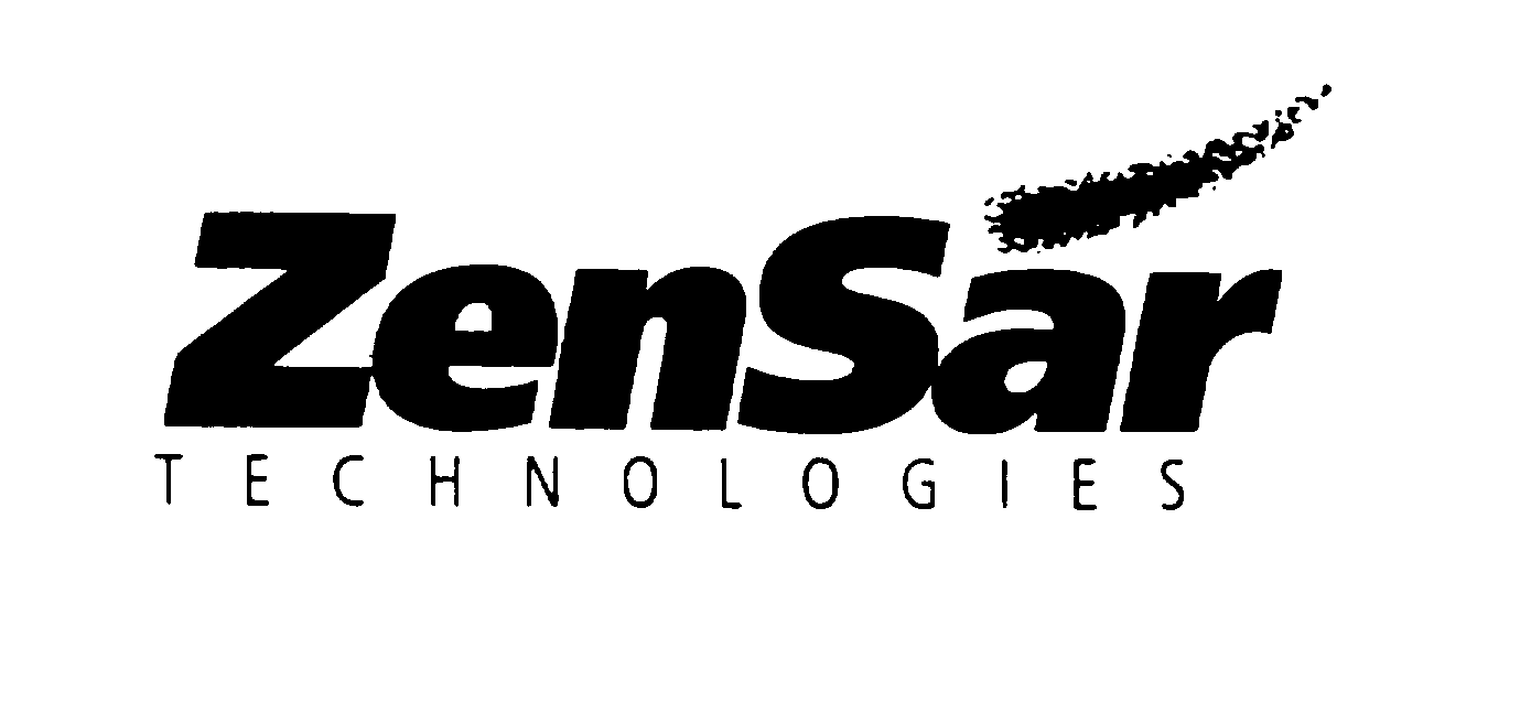 Trademark Logo ZENSAR TECHNOLOGIES