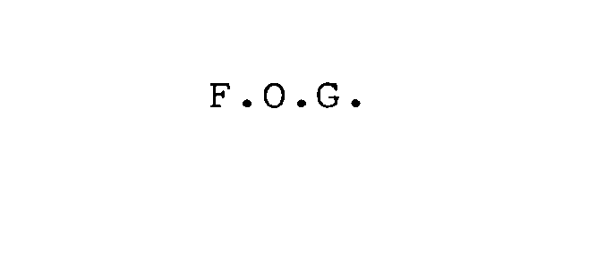 Trademark Logo F.O.G.