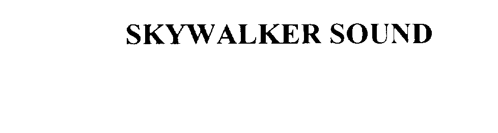 Trademark Logo SKYWALKER SOUND