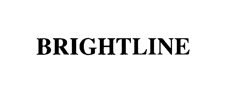 Trademark Logo BRIGHTLINE