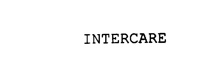 Trademark Logo INTERCARE