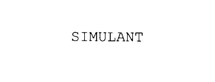  SIMULANT