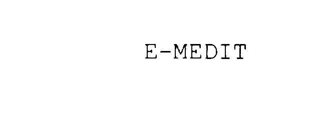  E-MEDIT