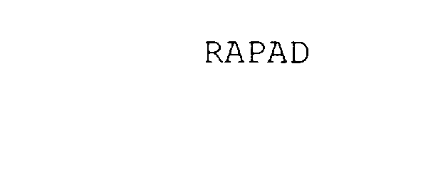 Trademark Logo RAPAD
