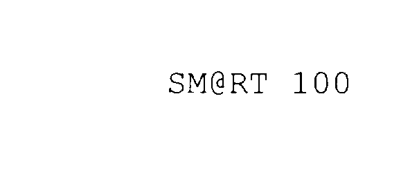 Trademark Logo SM@RT 100