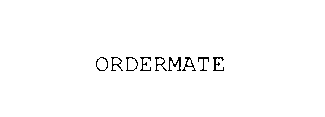  ORDERMATE