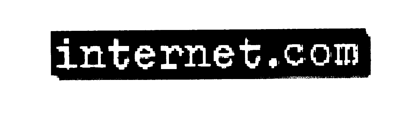 Trademark Logo INTERNET.COM