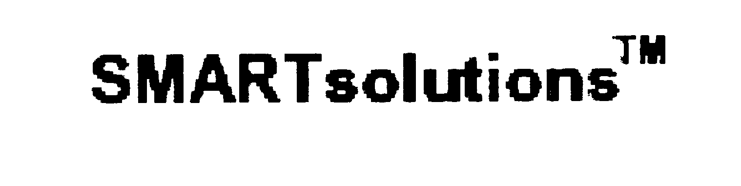Trademark Logo SMART SOLUTIONS