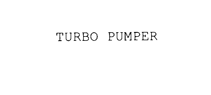  TURBO PUMPER