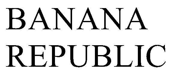  BANANA REPUBLIC