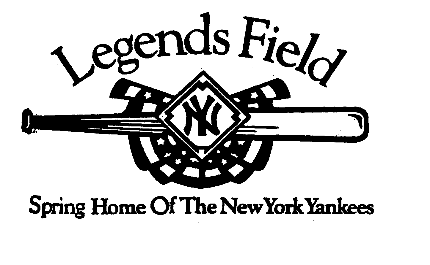 Trademark Logo LEGENDS FIELD SPRING HOME OF THE NEW YORK YANKEES NY