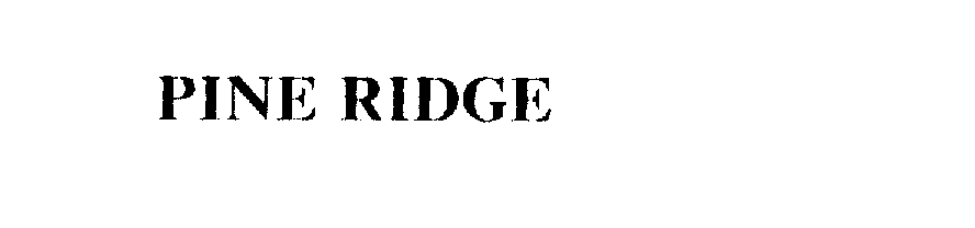 Trademark Logo PINE RIDGE