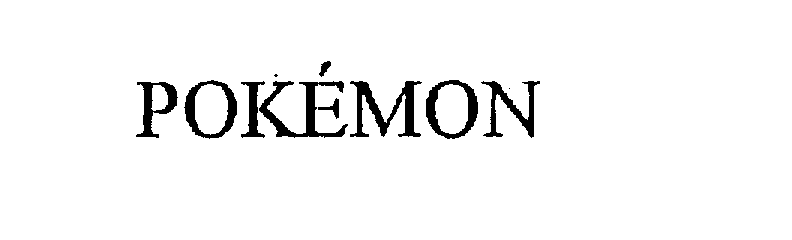 Trademark Logo POKEMON