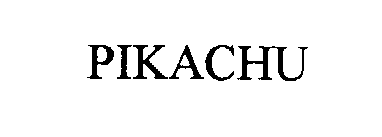 Trademark Logo PIKACHU