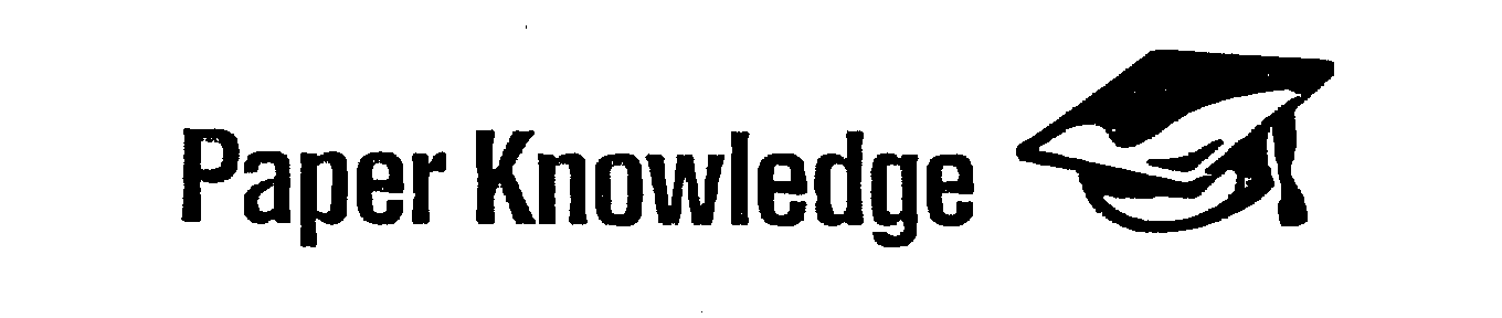 Trademark Logo PAPER KNOWLEDGE