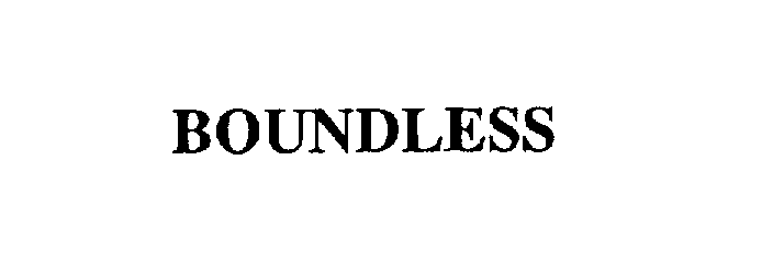  BOUNDLESS