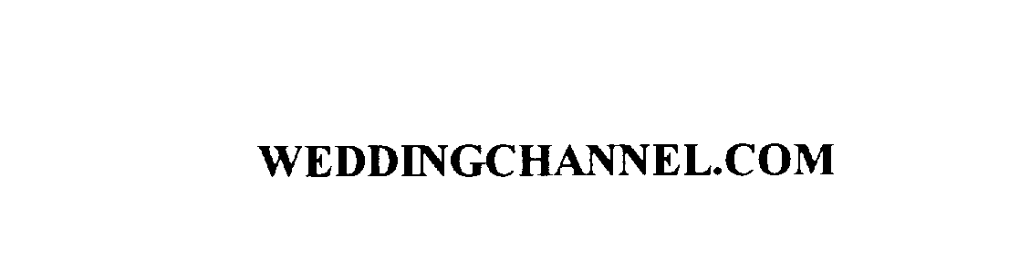 Trademark Logo WEDDINGCHANNEL.COM