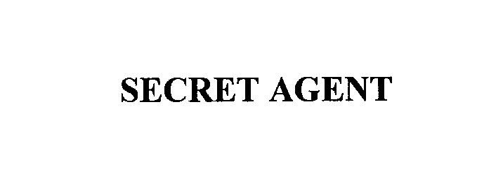 Trademark Logo SECRET AGENT