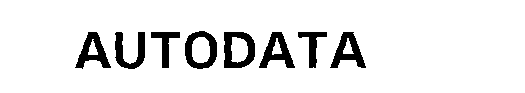 Trademark Logo AUTODATA