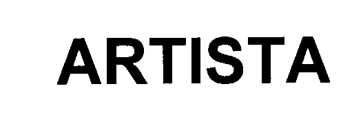 Trademark Logo ARTISTA
