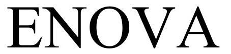 Trademark Logo ENOVA