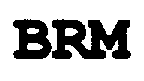 Trademark Logo BRM