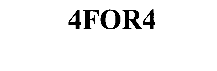 Trademark Logo 4FOR4