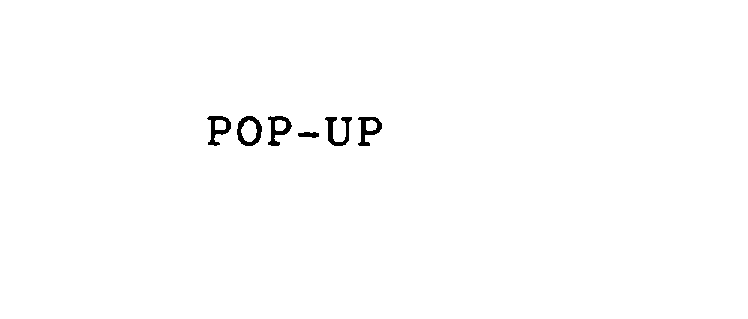 Trademark Logo POP-UP