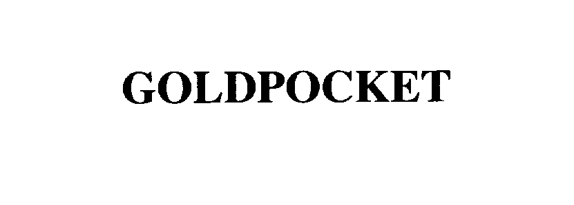 Trademark Logo GOLDPOCKET