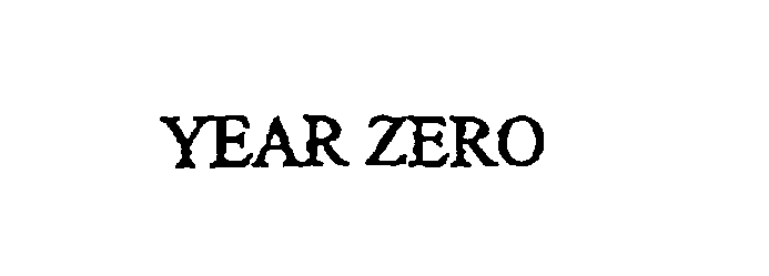 Trademark Logo YEAR ZERO