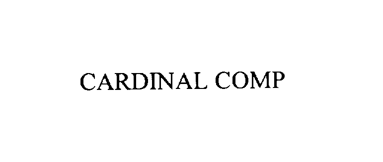 Trademark Logo CARDINAL COMP