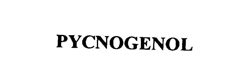 Trademark Logo PYCNOGENOL