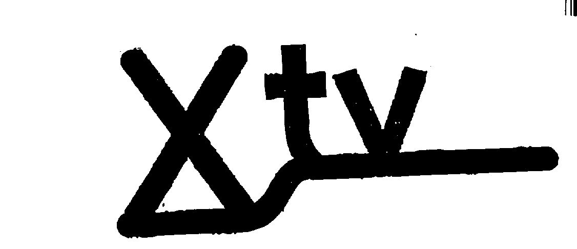 Trademark Logo XTV