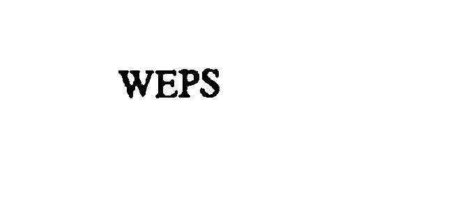 Trademark Logo WEPS
