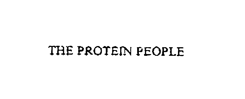 Trademark Logo THE PROTEIN PEOPLE