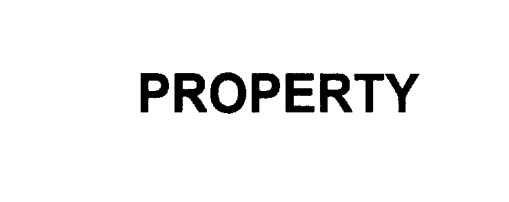 Trademark Logo PROPERTY