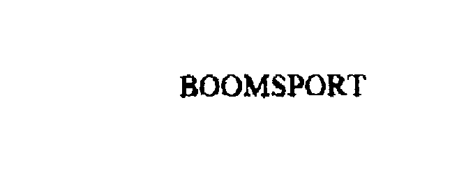 Trademark Logo BOOMSPORT