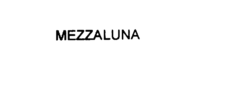 MEZZALUNA