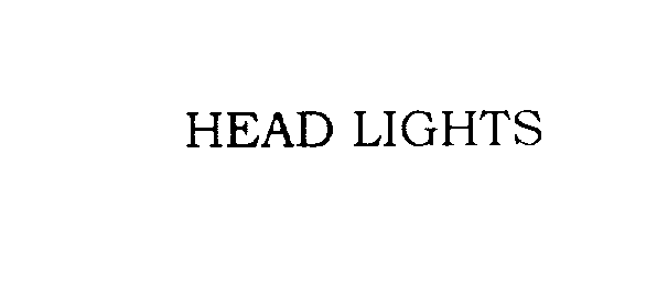  HEAD LIGHTS