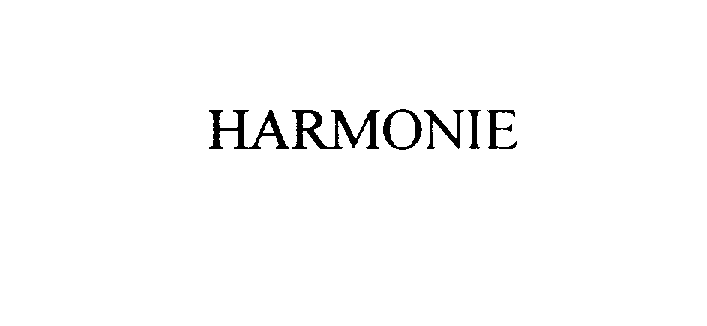 Trademark Logo HARMONIE