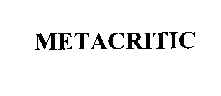 Trademark Logo METACRITIC