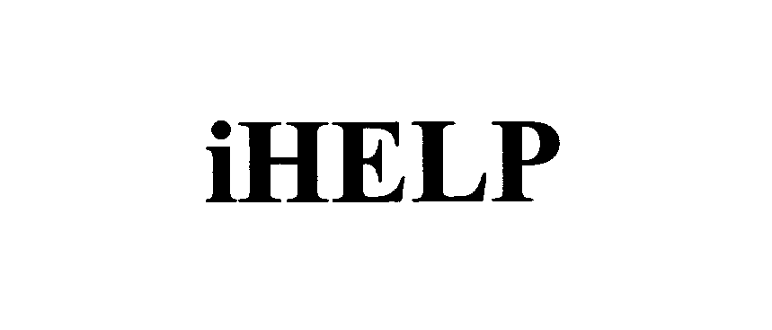 Trademark Logo IHELP